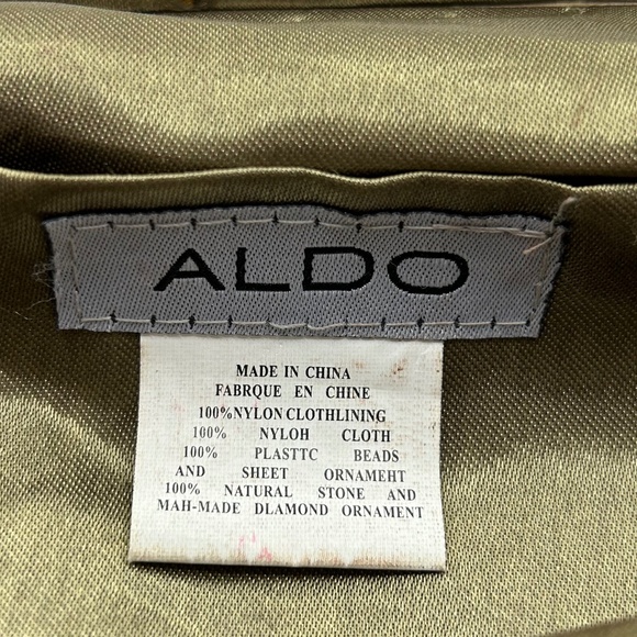 Aldo⎪Vintage Beaded Floral Satin Evening Bag - Picture 14 of 14